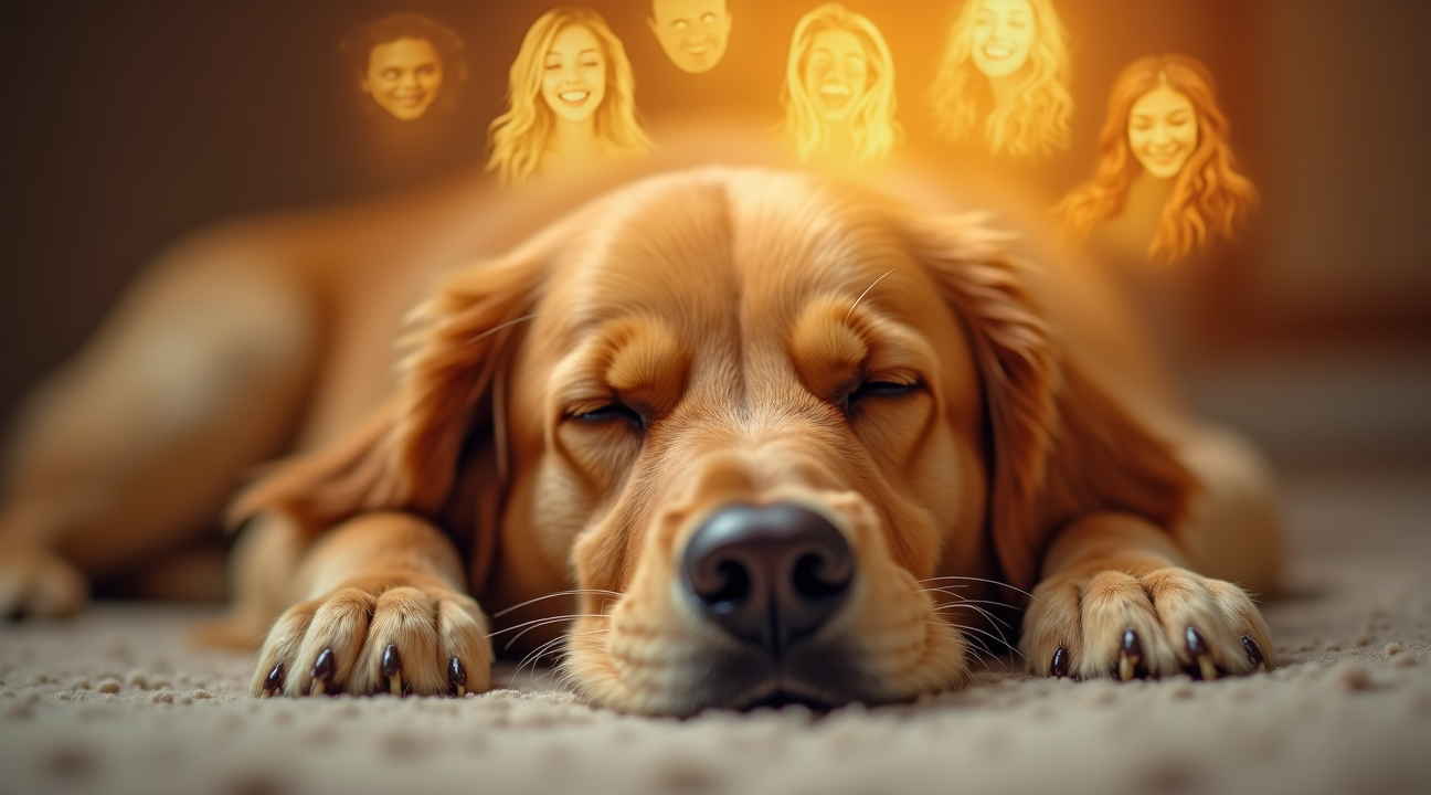 Psycholoog honden dromen over de mensen van wie ze houden