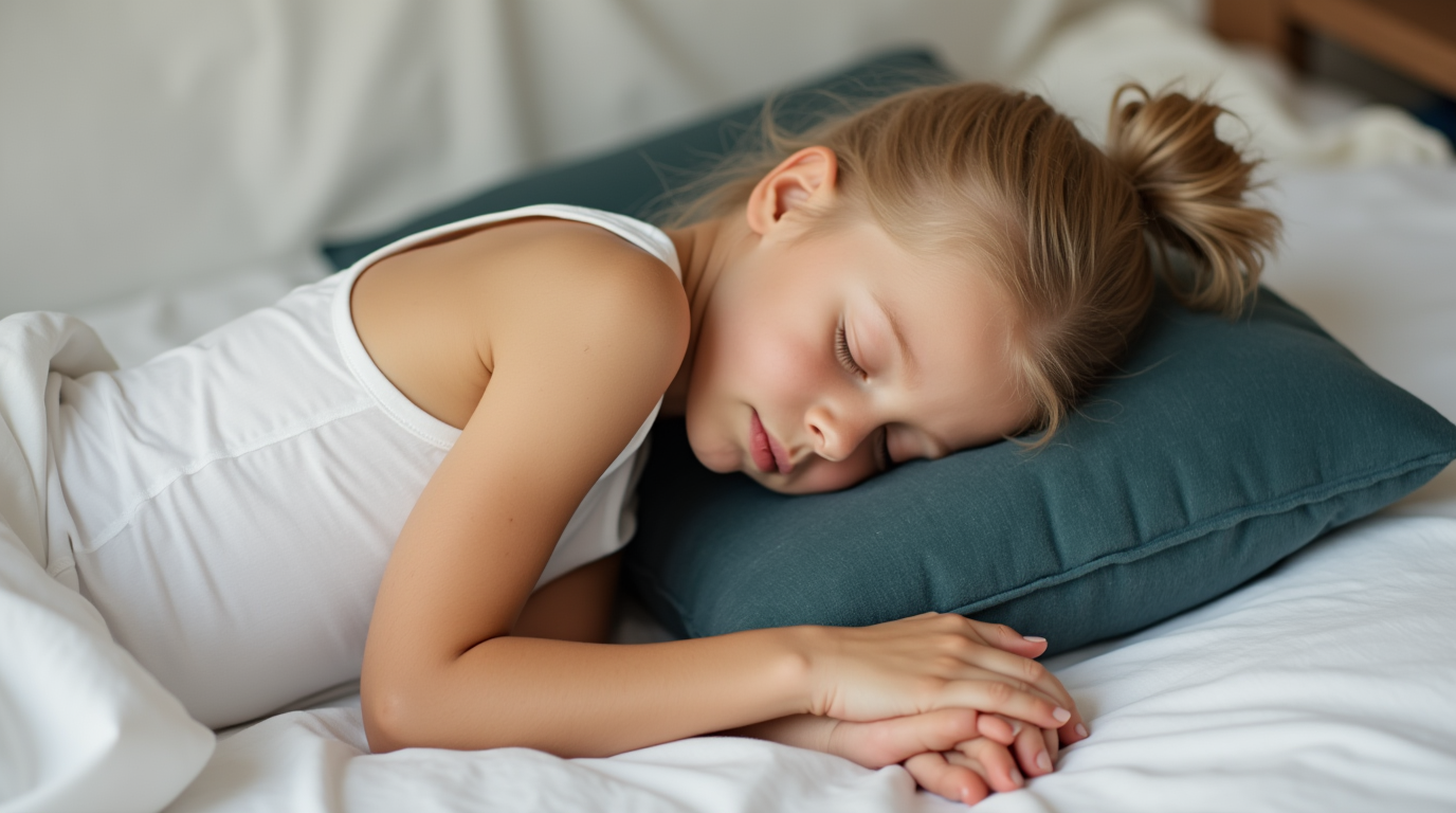 Olivia laat een handgeschreven briefje achter voor haar moeder om onder school uit te komen