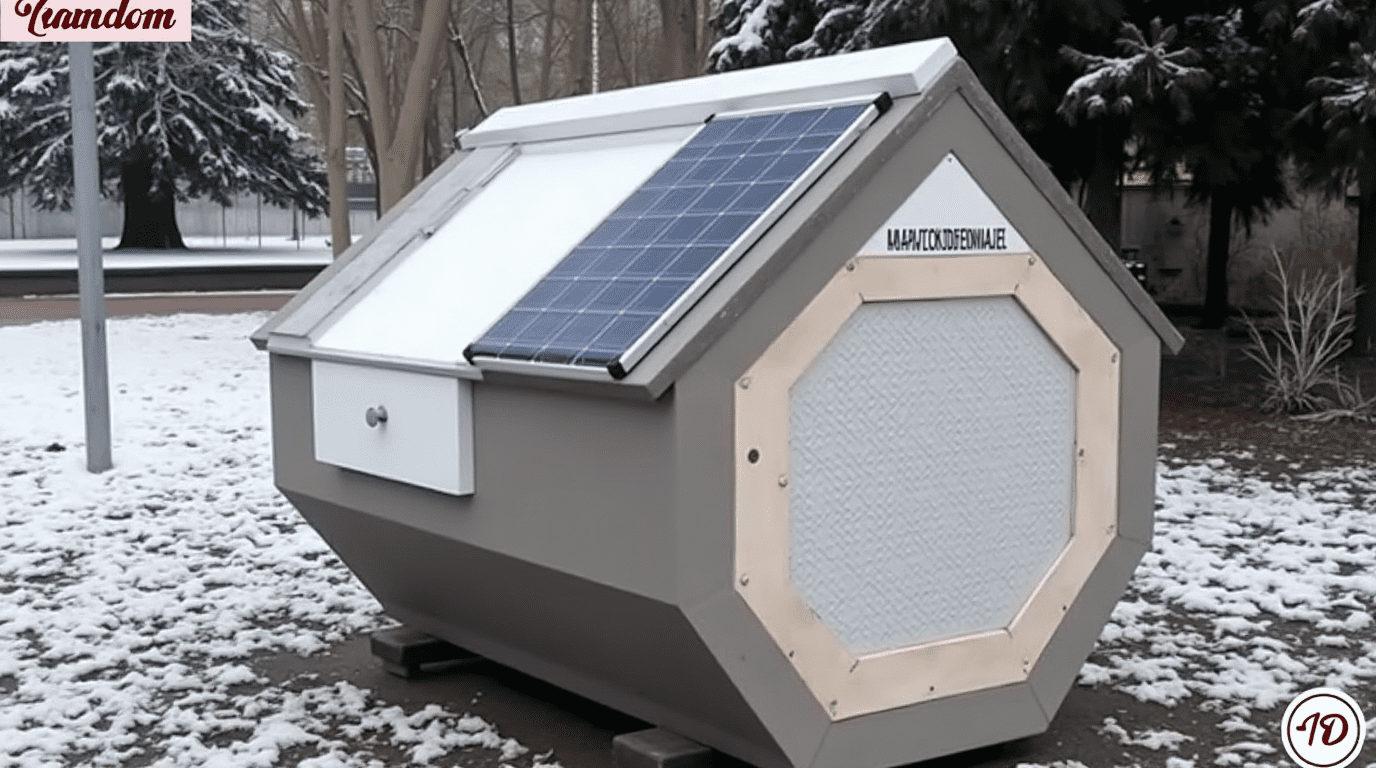 Duitse stad installeert pods om daklozen onderdak te bieden tijdens de kou