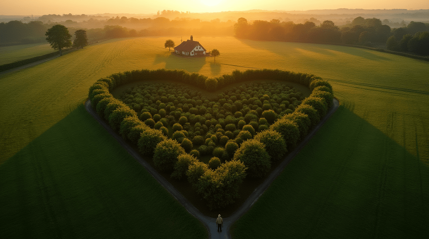 Man plant 6000 bomen nadat zijn vrouw overlijdt 17 jaar later wordt zijn grote geheim onthuld