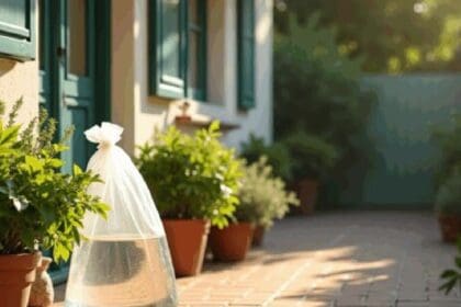 Hier is een slimme tip om insecten thuis te voorkomen door een simpel zakje voor de deur te plaatsen