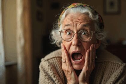 98 jarige oma is stomverbaads als ze ontdekt dat haar man