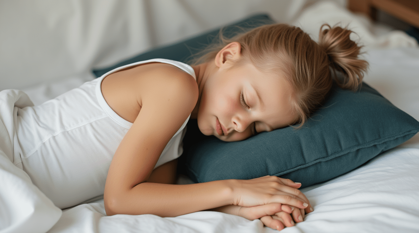 Olivia laat een handgeschreven briefje achter voor haar moeder om onder school uit te komen