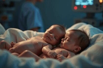 Babytje overlijdt bijna dan breekt verpleegster de ziekenhuisregels en redt tweelingzusje haar