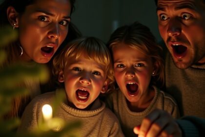 Familie ziet met afgrijzen hoe ‘een miljoen’ baby´tjes in hun kerstboom uitkomen