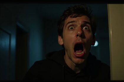 Inbreker hoort plots dat iemand thuis is, draait zich om en krijgt de schrik van zijn leven