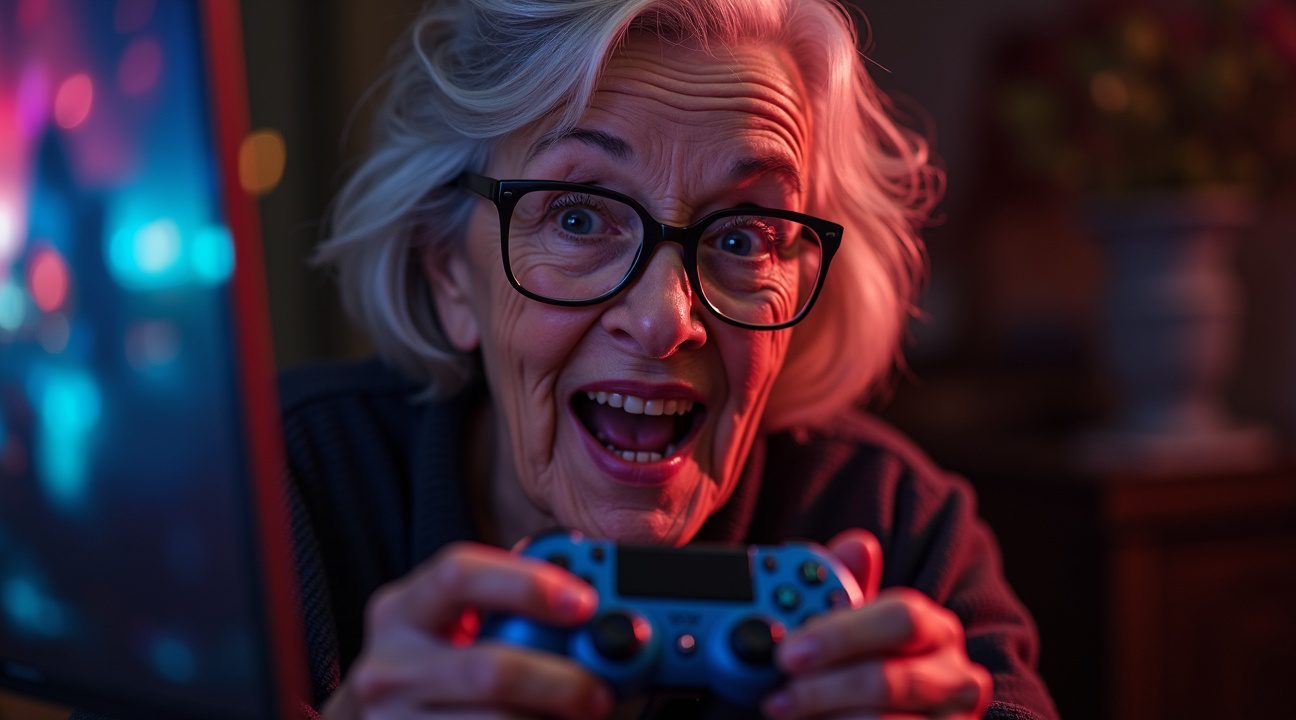 Oma (81) ontdekt gaming als middel om eenzaamheid te verdrijven
