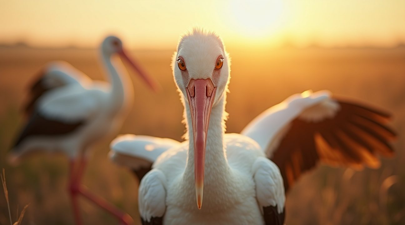 Ooievaar vliegt bijna twintig jaar lang elk jaar 13.000 km om bij vleugellamme zielsverwant te zijn