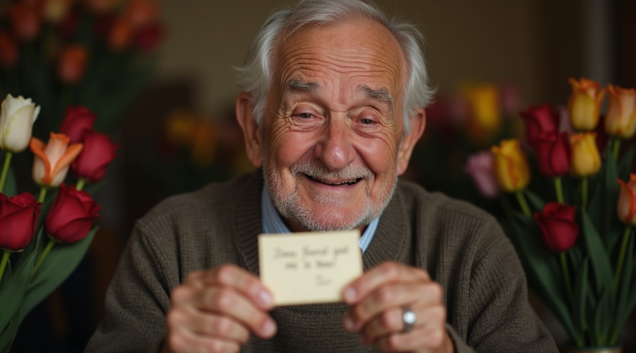 Opa zorgt voor laatste grap op eigen begrafenis en maakt al zijn geliefden aan het lachen