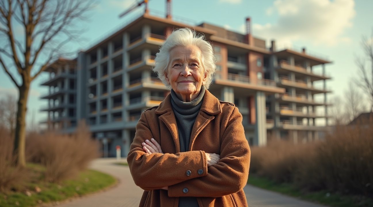 Oudere vrouw vertikt het huis voor miljoen dollar te verkopen en dwingt winkelcentrum er omheen te bouwen