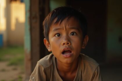 Thaise jongen blaft als hond als hij verwaarloosd wordt gevonden en weggehaald bij moeder