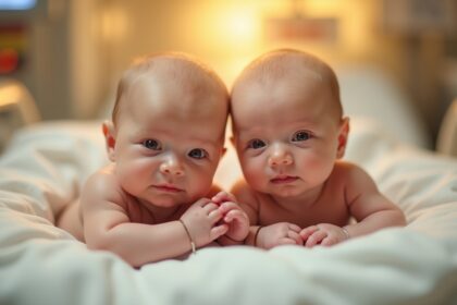 Tweeling wordt met 2 dagen verschil 16 weken te vroeg geboren - kijk hoe ze er nu uitzien