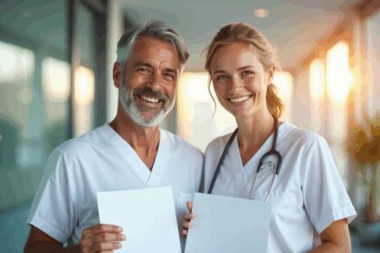 Vader en dochter beginnen samen droombaan als verpleegkundigen