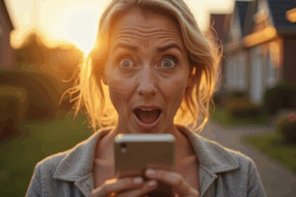 Vreemde neemt foto van gezin dat samen ijsje eet – krijgt dagen later een bericht dat alles verandert