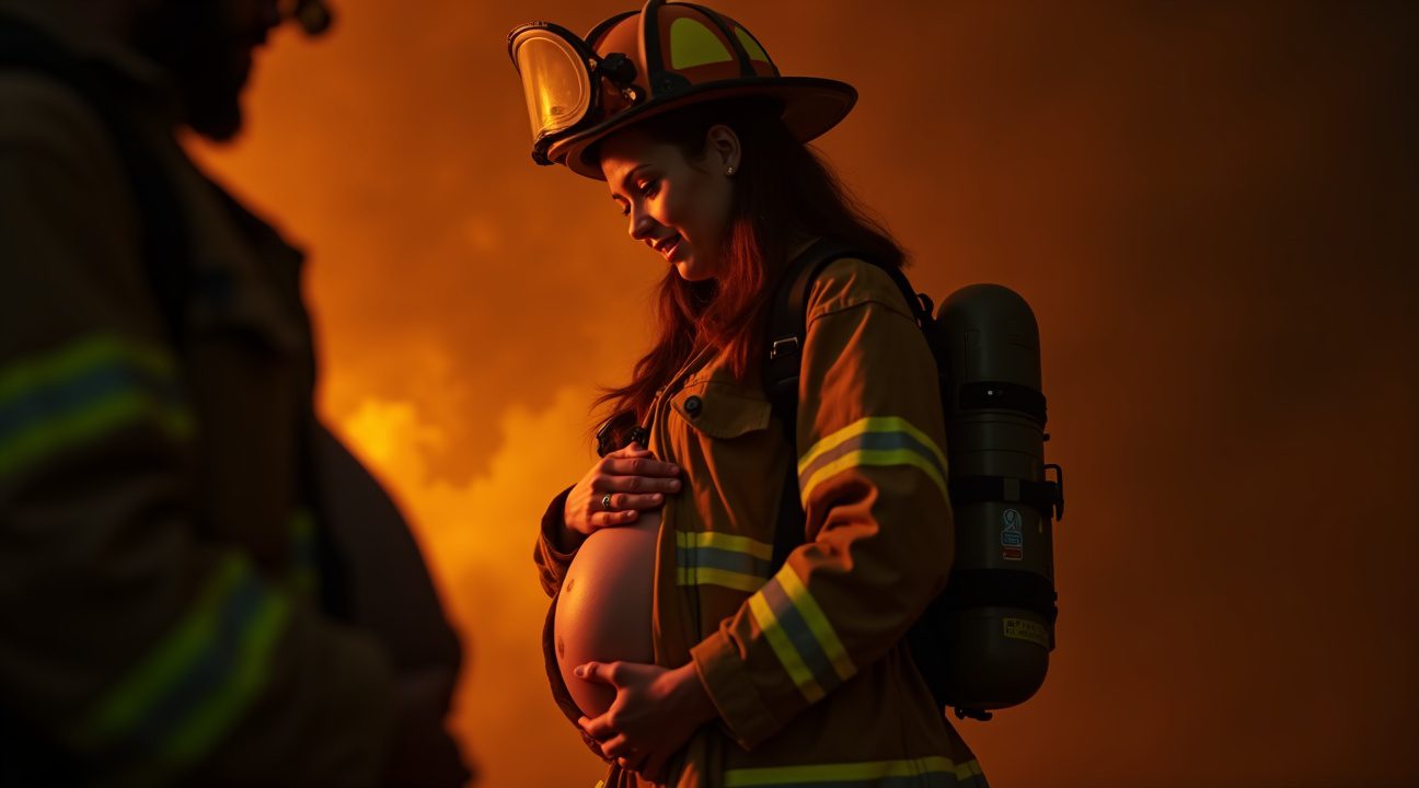 Zwangere brandweervrouw buiten dienst helpt zwaargewonde vrouw en bevalt daarna