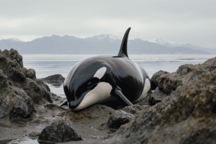 De gestrande orka was zo bang dat ze huilde, tot deze helden haar redden!