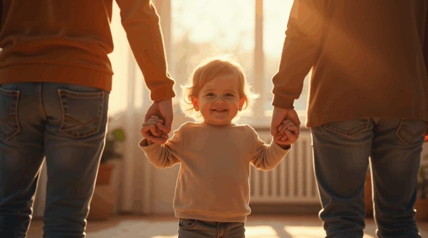 echtpaar adopteert peuter die als pasgeborene bij kazerne is achtergelaten