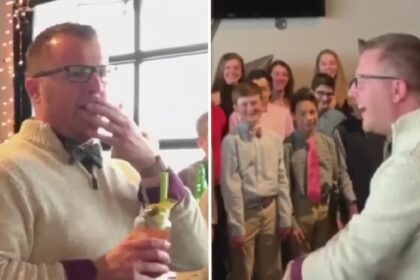 Leraar houdt huwelijk geheim voor leerlingen uit angst voor afwijzing verloofde - dan verrassen ze hem