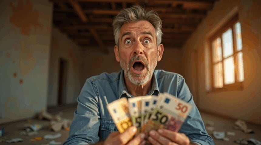 man vindt 54 000 euro in muren nieuw huis maar pijnlijk addertje schuilt onder gras