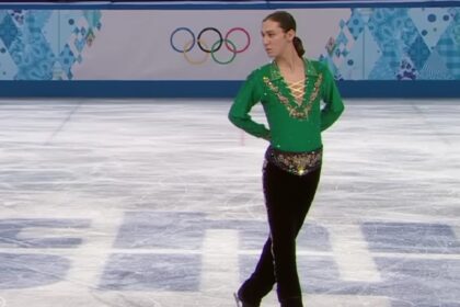 Olympische kunstschaatser doet onverwachte Riverdance en maakt publiek uitzinnig