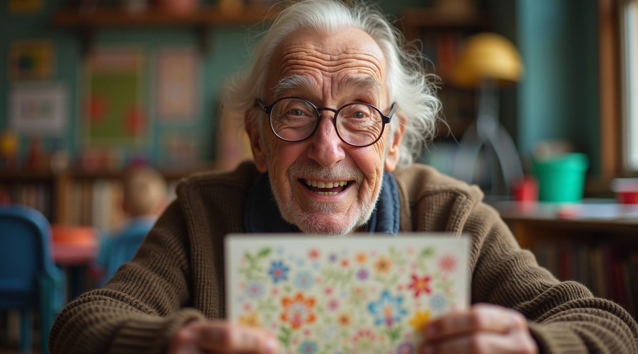 102 jarige belg krijgt onverwachte uitnodiging voor kleuterschool