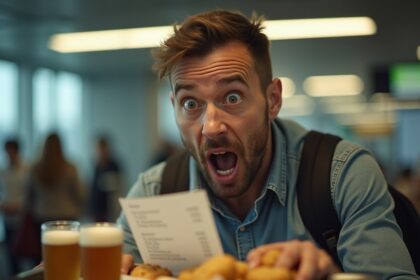 Dit absurde bedrag betaal je nu op Schiphol voor 2 biertjes en 2 kroketjes
