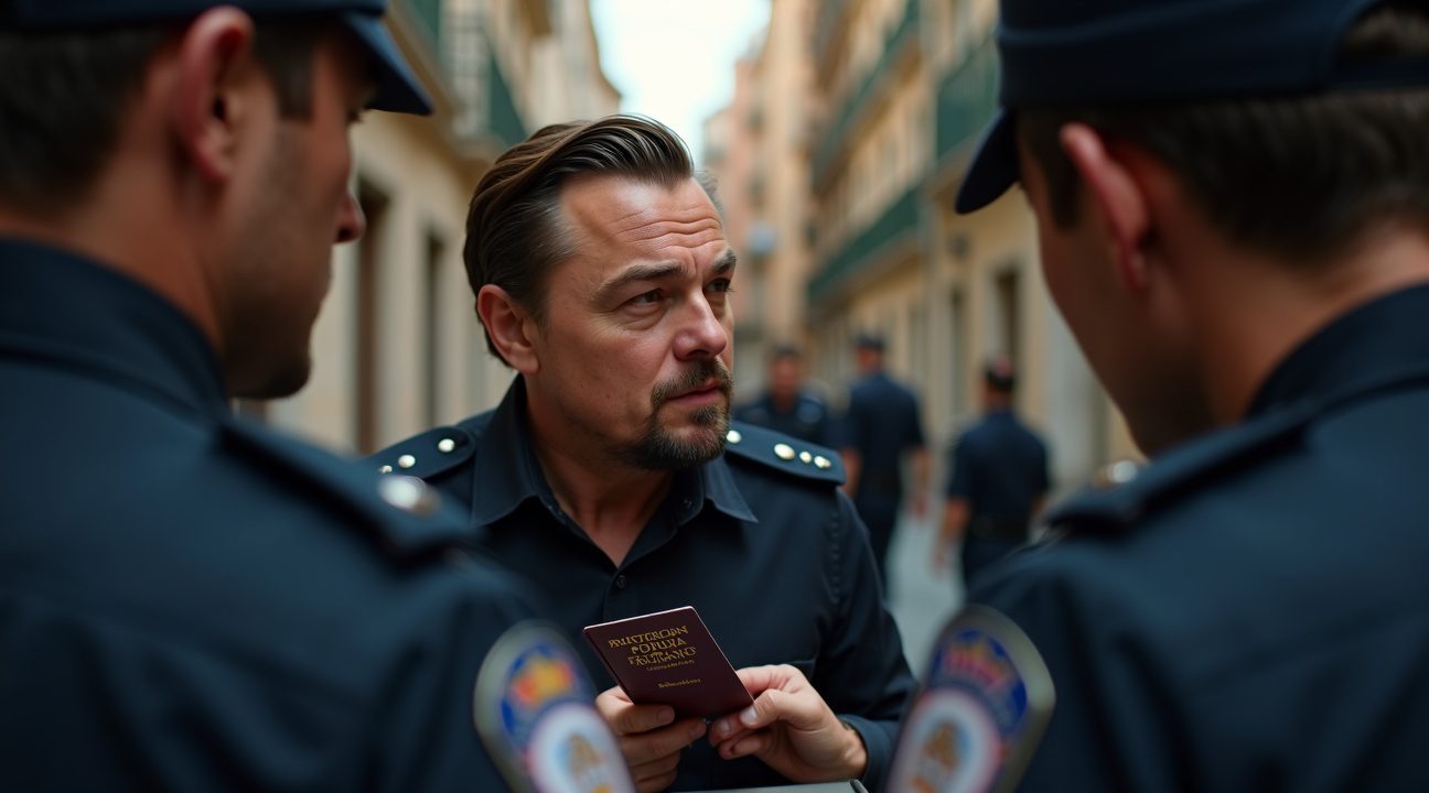 Leonardo DiCaprio niet herkend door Spaanse politie: “Mogen we uw rijbewijs en paspoort zien?”
