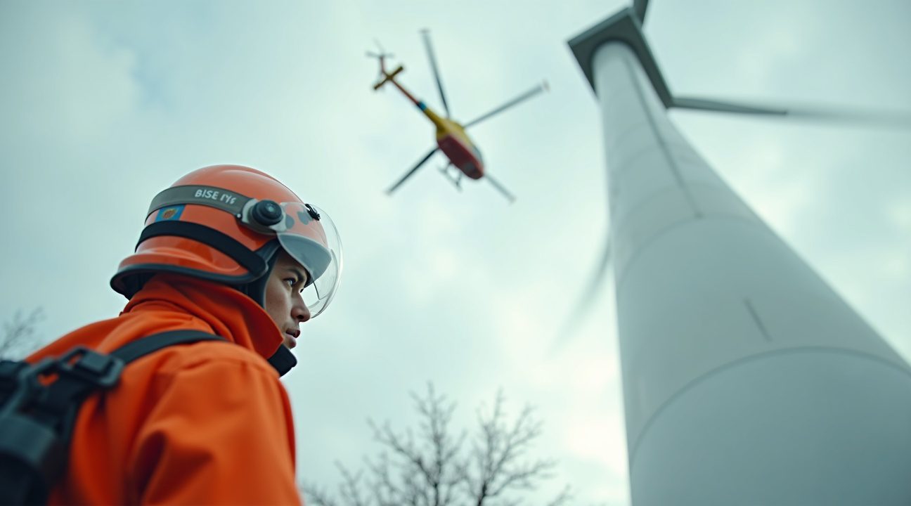 Man (29) bevrijd uit tandwielen van Belgische windturbine op 100 meter hoogte
