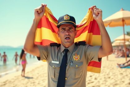 Nu ook al plekken op strand gereserveerd met handdoek, maar dat laat populaire Spaanse plaats niet zomaar gebeuren