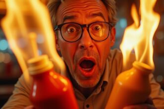 Ontevreden klant steekt Spaanse bar in brand omdat hij geen ketchup en mayonaise kreeg