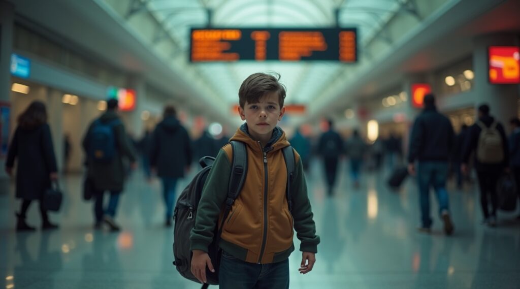 Ouders laten 10-jarige zoon achter op luchthaven van Barcelona om vlucht naar Marokko te halen
