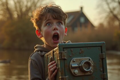 Tiener vindt met vismagneet een kluis vol geld en brengt alles terug naar eigenaar