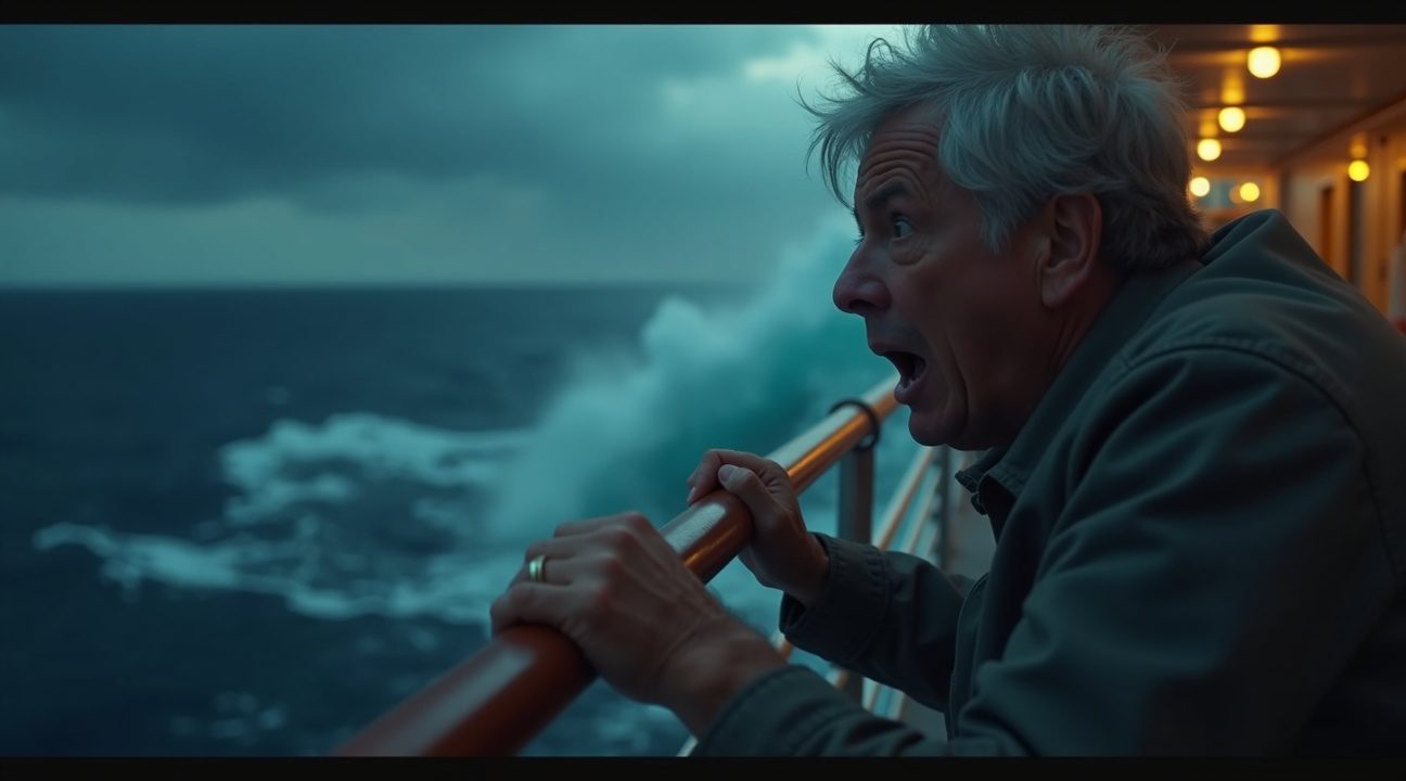 Wat gebeurt er eigenlijk op een cruiseschip tijdens een tsunami? Passagiers melden dat ze 'achterblijven'