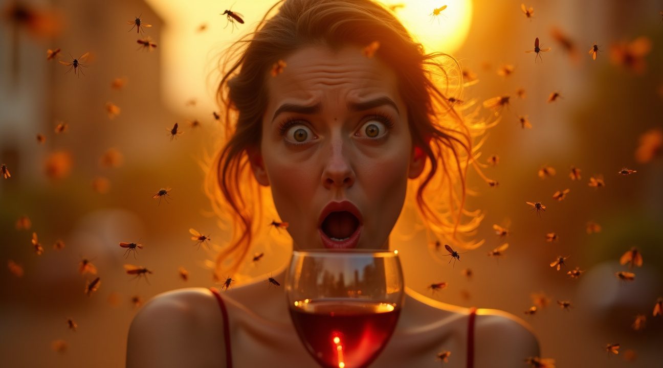 Wetenschappelijk bewezen: Wijndrinkers zijn muggenmagneten