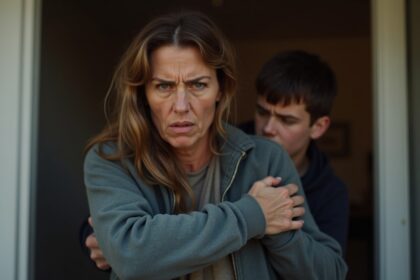 alleenstaande moeder sleept zoon mee naar huis van meisje dat hij dik en lelijk noemde