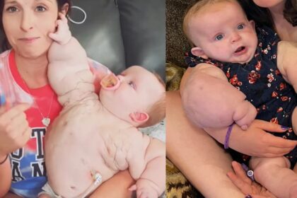 Baby hulk met zeldzame aandoening verslaat alle kansen het is een heel magisch verhaal