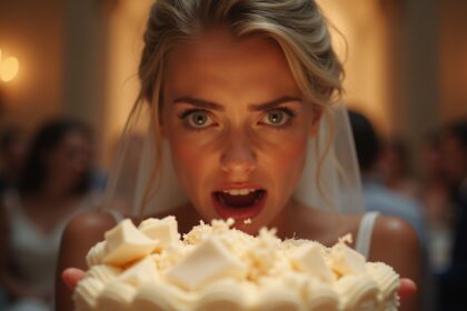 bruid wil slechts een dag na huwelijk scheiden vanwege bruidegoms grap met taart