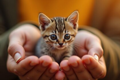 dit is de kleinste katachtige van de wereld en weegt slechts anderhalve kilo