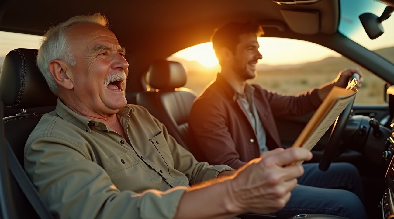 man heeft briljant idee zodat zijn vader met alzheimer hem kan herinneren