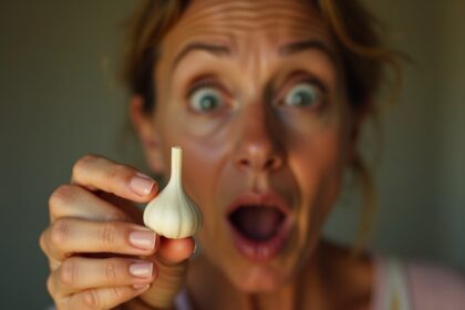 gouden tip plaats hierom een teentje knoflook in de wc voordat je naar bed gaat