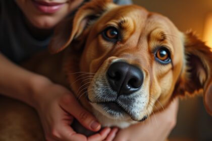 hond die 11 jaar in asiel moet wachten kan het nauwelijks geloven als hij eindelijk een thuis heeft