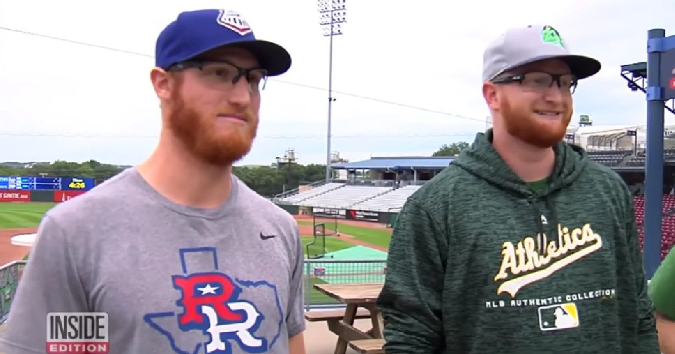 Identieke vreemden met dezelfde naam en baan doen DNA test om te zien of ze familie zijn