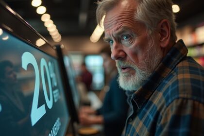 klant woedend nadat zelfscankassa een fooi van 20 procent eist