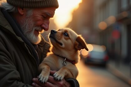 laatste wens terminale dakloze man dat er goed voor zijn hondje wordt gezorgd