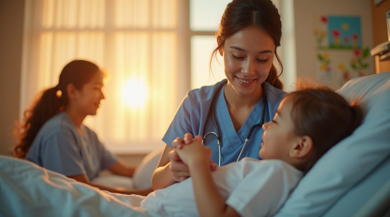 moeder schrijft emotioneel eerbetoon aan verpleegsters die voor haar dochtertje met kanker zorgen