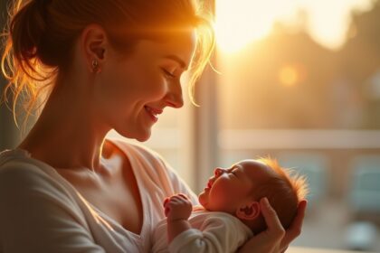 moeder wordt verteld dat ze zwangerschap moet afbreken maar luistert niet