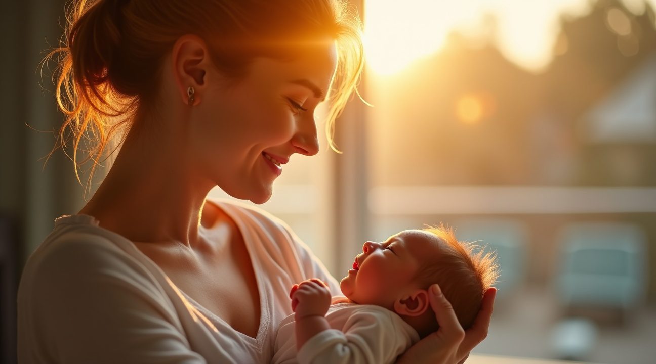 moeder wordt verteld dat ze zwangerschap moet afbreken maar luistert niet