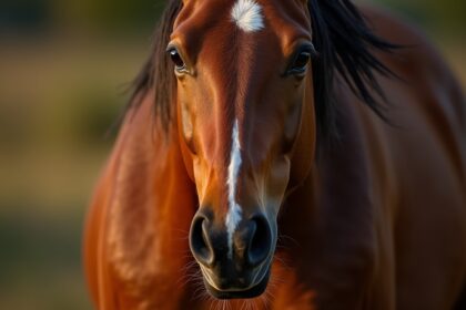 oud renpaard is op weg naar slachthuis totdat man iets op haar nek en benen ziet