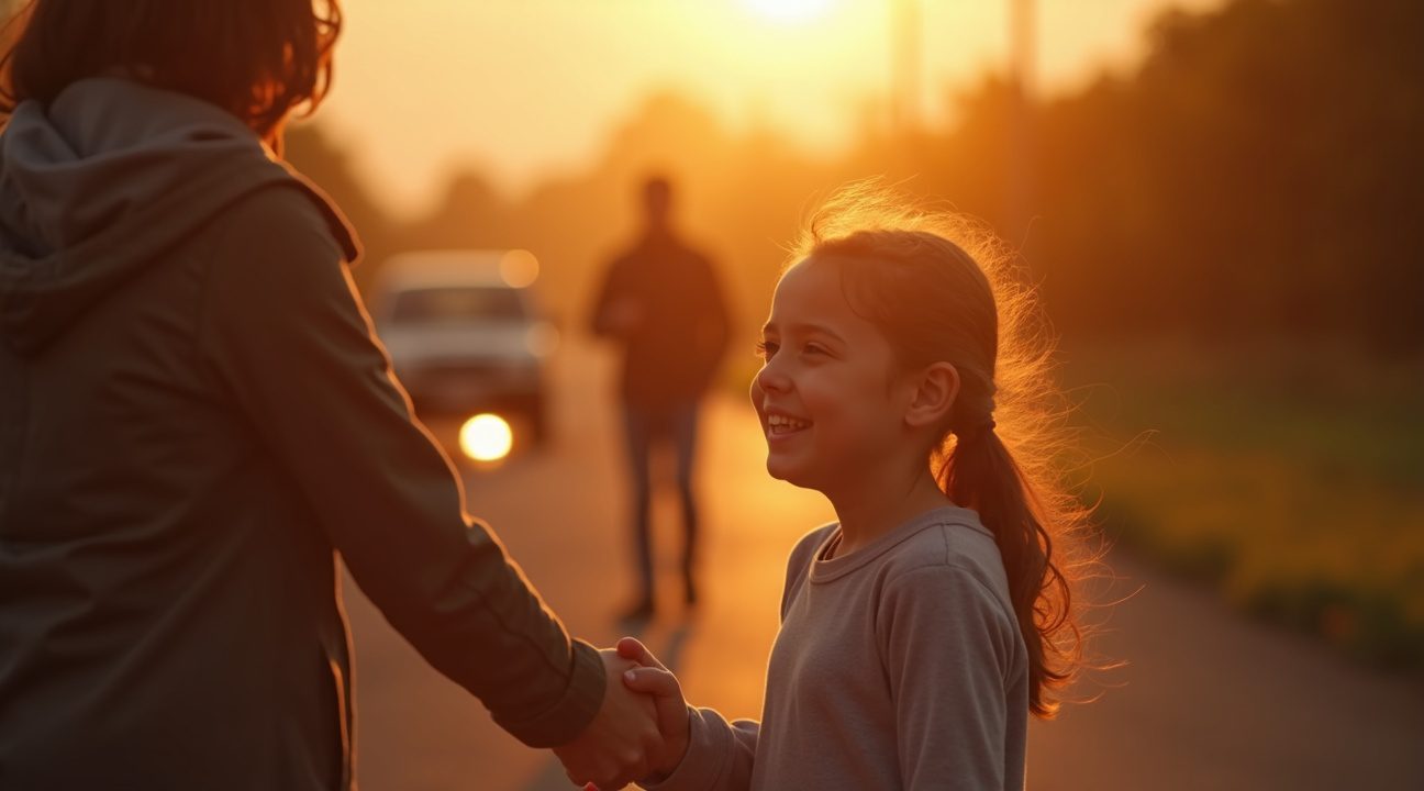 stel is alert en achtervolgt auto verdachte waardoor ze helpen elfjarig meisje te redden