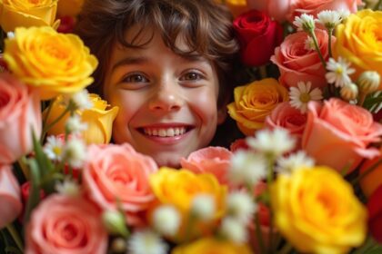 tiener koopt 170 bloemen om aan elk meisje op school voor valentijnsdag een bloem te geven